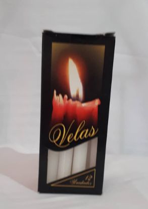 Imagen de Velas Blancas Originales de Caja